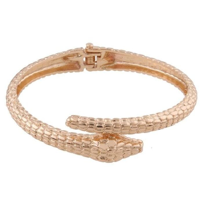 Ajustable Gold Snake Bracelet