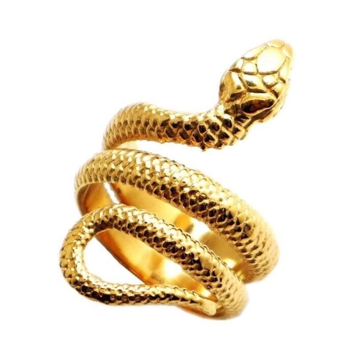 Gold Snake Ring 3