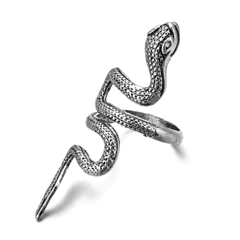 One-Size Adjustable Reptile Snake Ring
