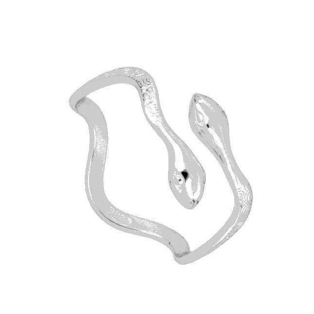 Classic Snake Ring (Silver)