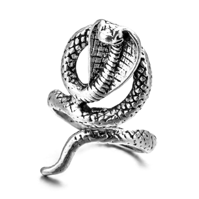 Stainless Steel Cobra Ring