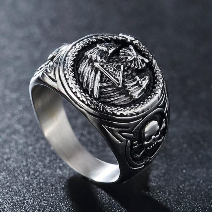 Silver Illuminati Ring