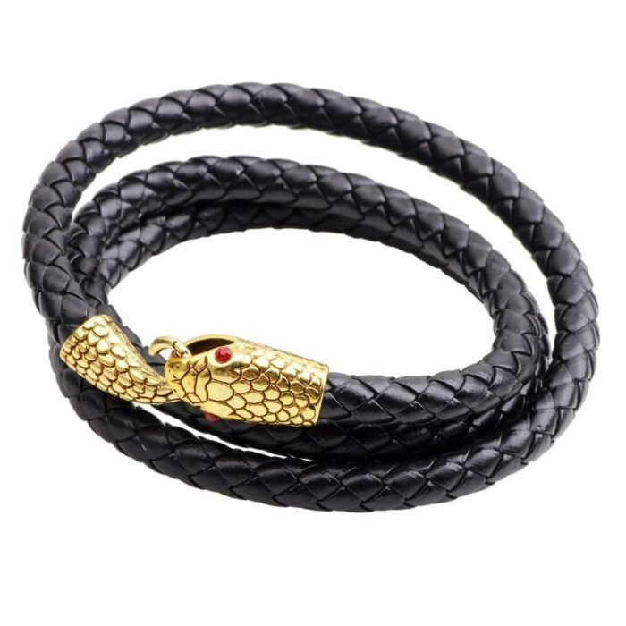 gold Snake Bracelet