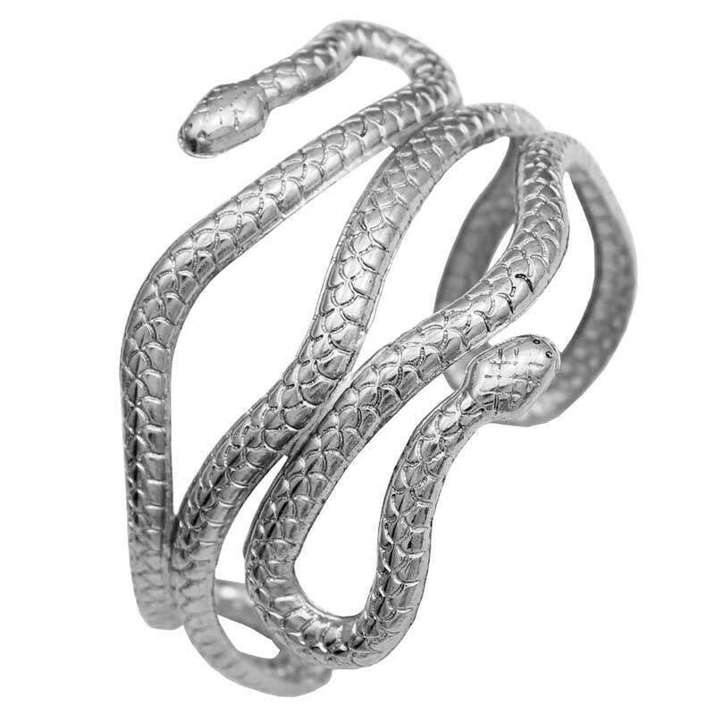 Silver Snake Arm Bracelet