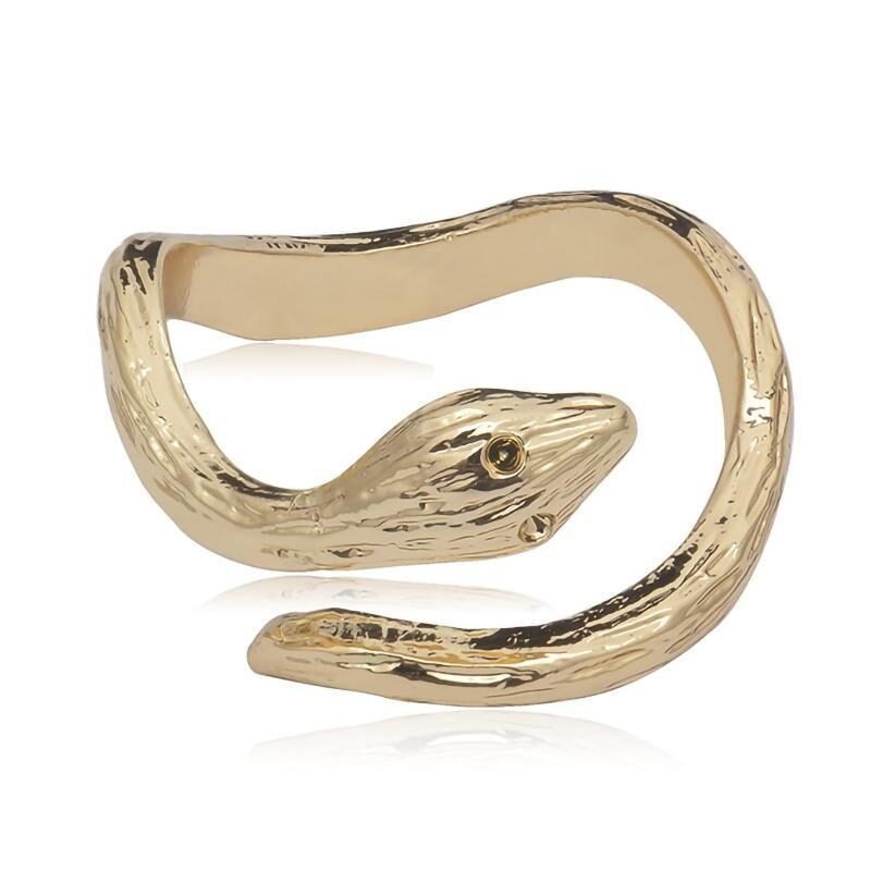 Vintage Snake Ring Gold