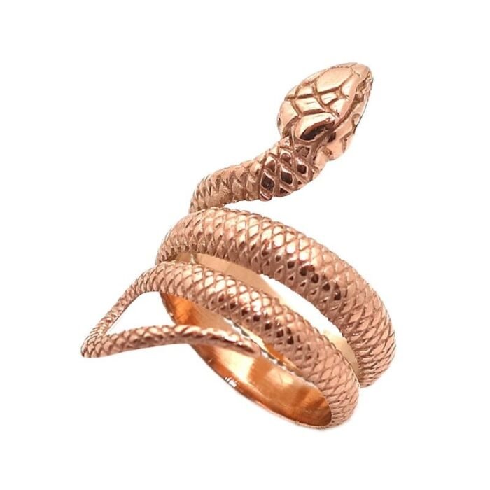 Snake Ring Rose Gold