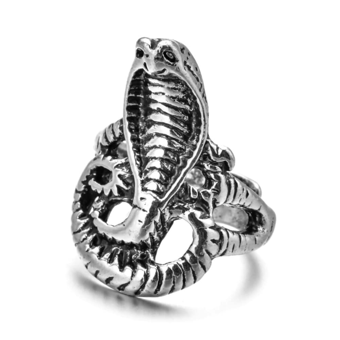 Vintage Cobra Ring Stainless Steel