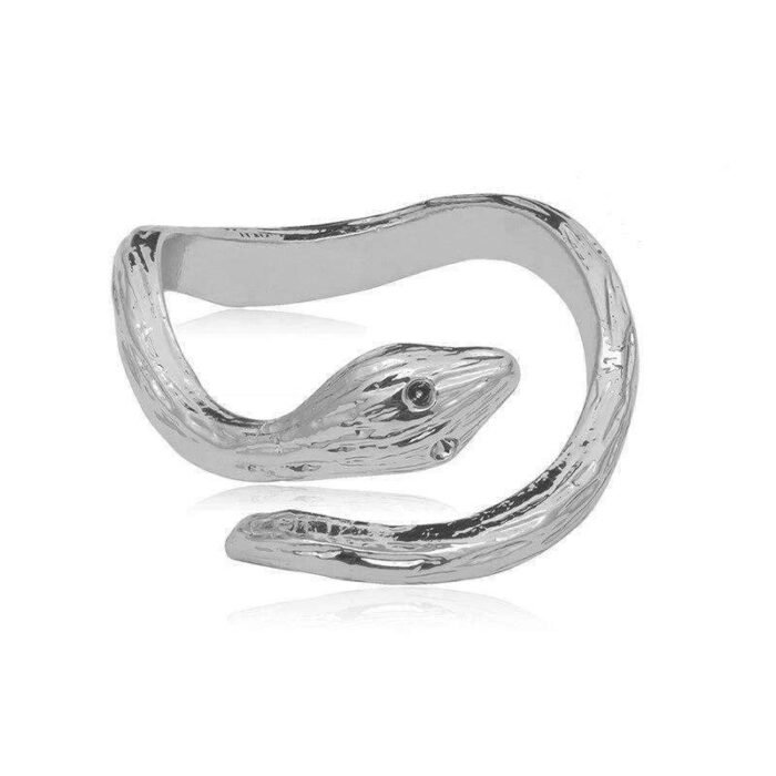 Vintage Snake Ring Silver