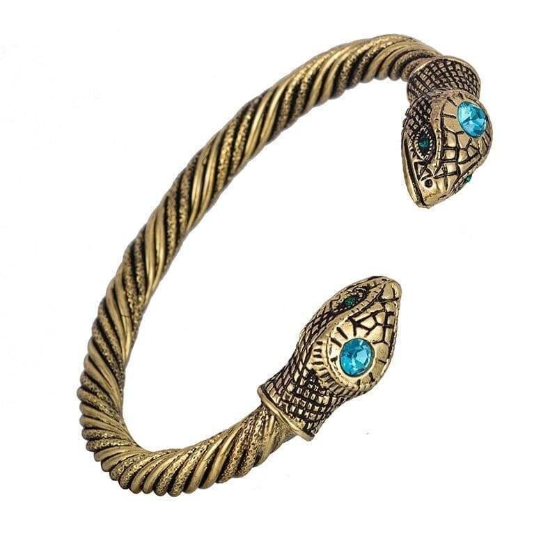 Vintage Viking Snake Bracelet